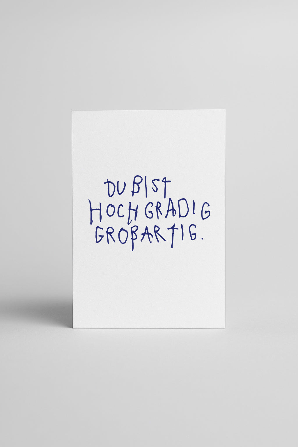 SIEBDRUCK "GROSSARTIG“