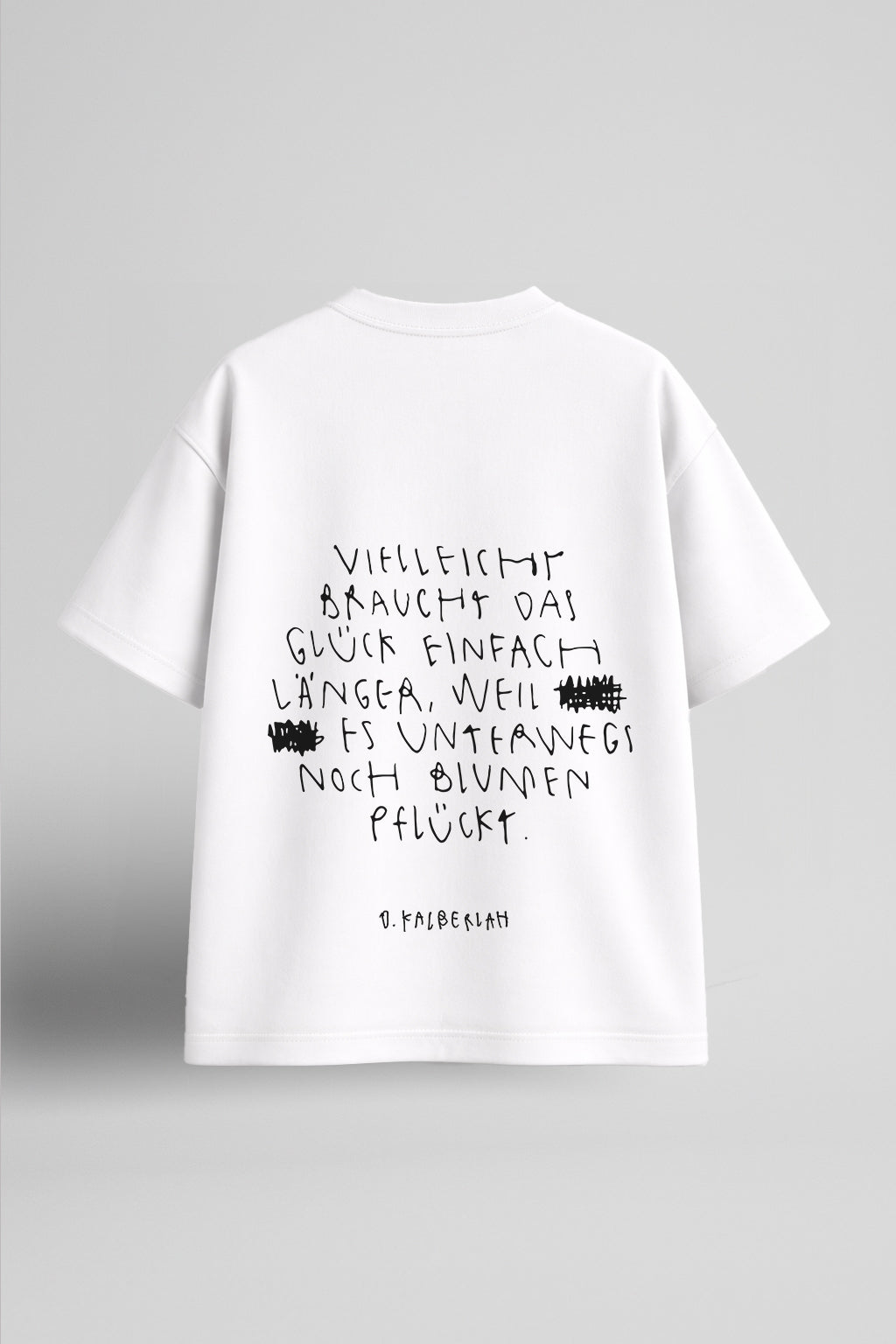 "BLUMEN PFLÜCKEN" SHIRT