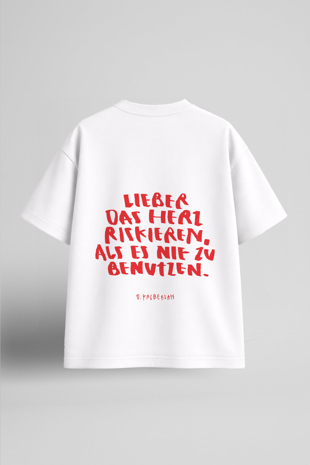 "HERZ RISKIEREN" SHIRT