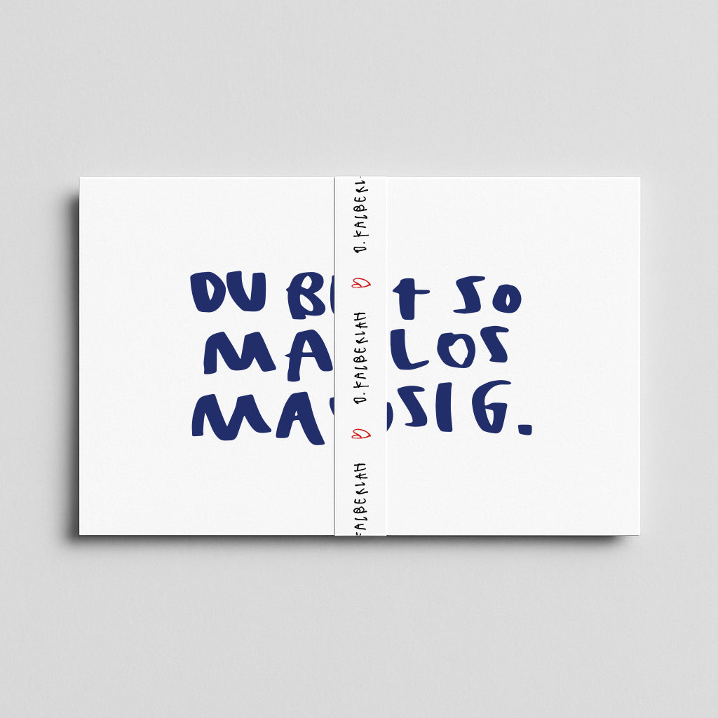 "DU BIST" POSTKARTEN-SET
